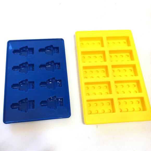 Lego Style Minifig Candy or  Ice Cube Tray Mold Sorbus Silicone NWOT - Picture 1 of 11